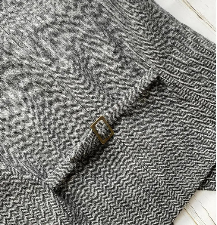 Jeremy | Wollgemischte Denim-Weste