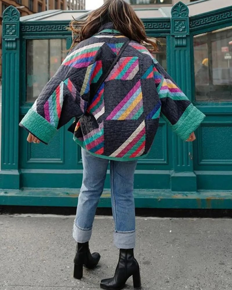 Jade | Jacke mit ausgestellten Ärmeln