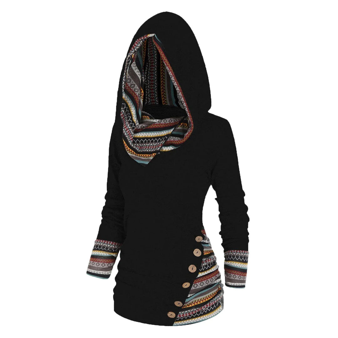 Adelheid™ | Lässiger Tribal-Hoodie