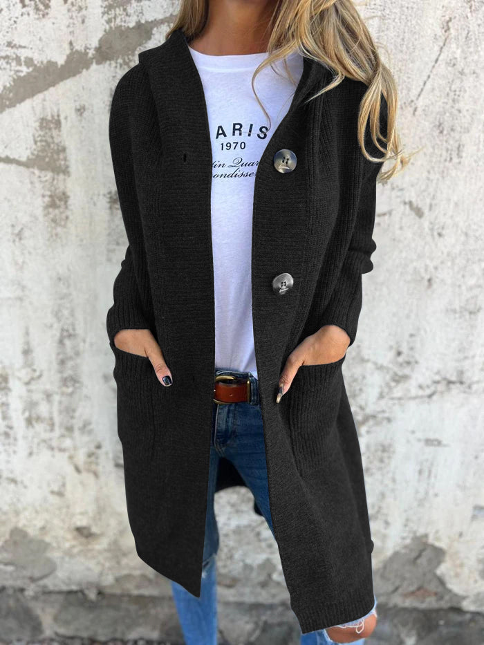 Anette™| Eleganter langer Strickcardigan