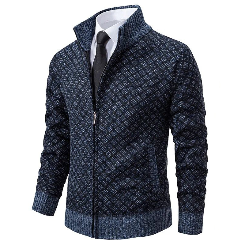 Kevin | Pullover mit Stehkragen
