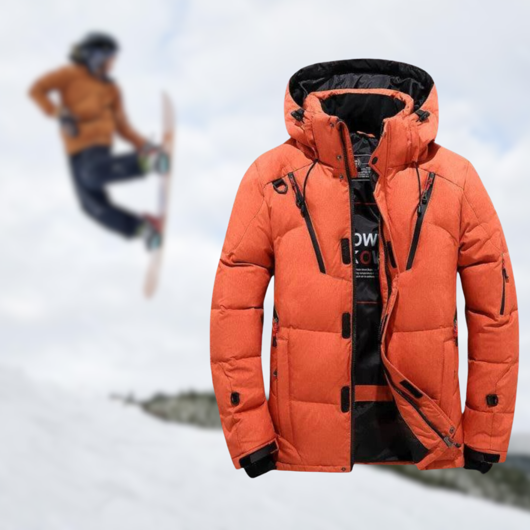 Mark | Kapuzenmantel Pufferjacke