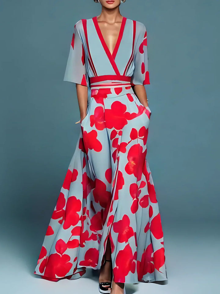 Antonia™ | Elegantes Blumenkleid