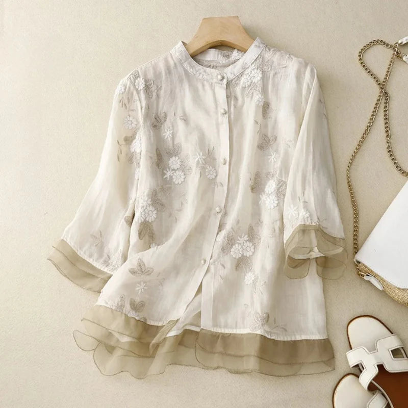 Lorraine™ | Bestickte Bluse