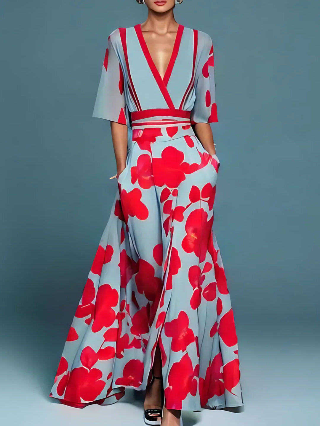 Antonia™ | Elegantes Blumenkleid