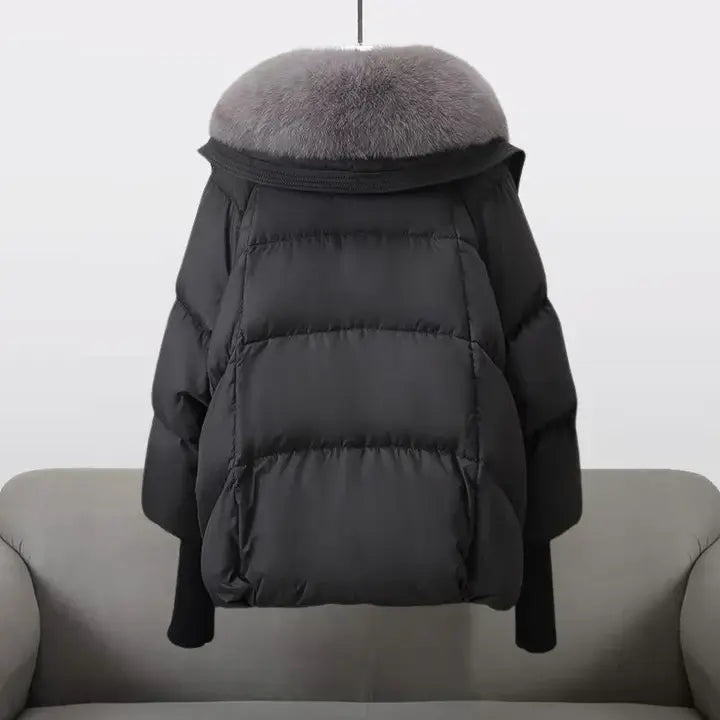 Leslie | Winterjacke mit Pelzkragen