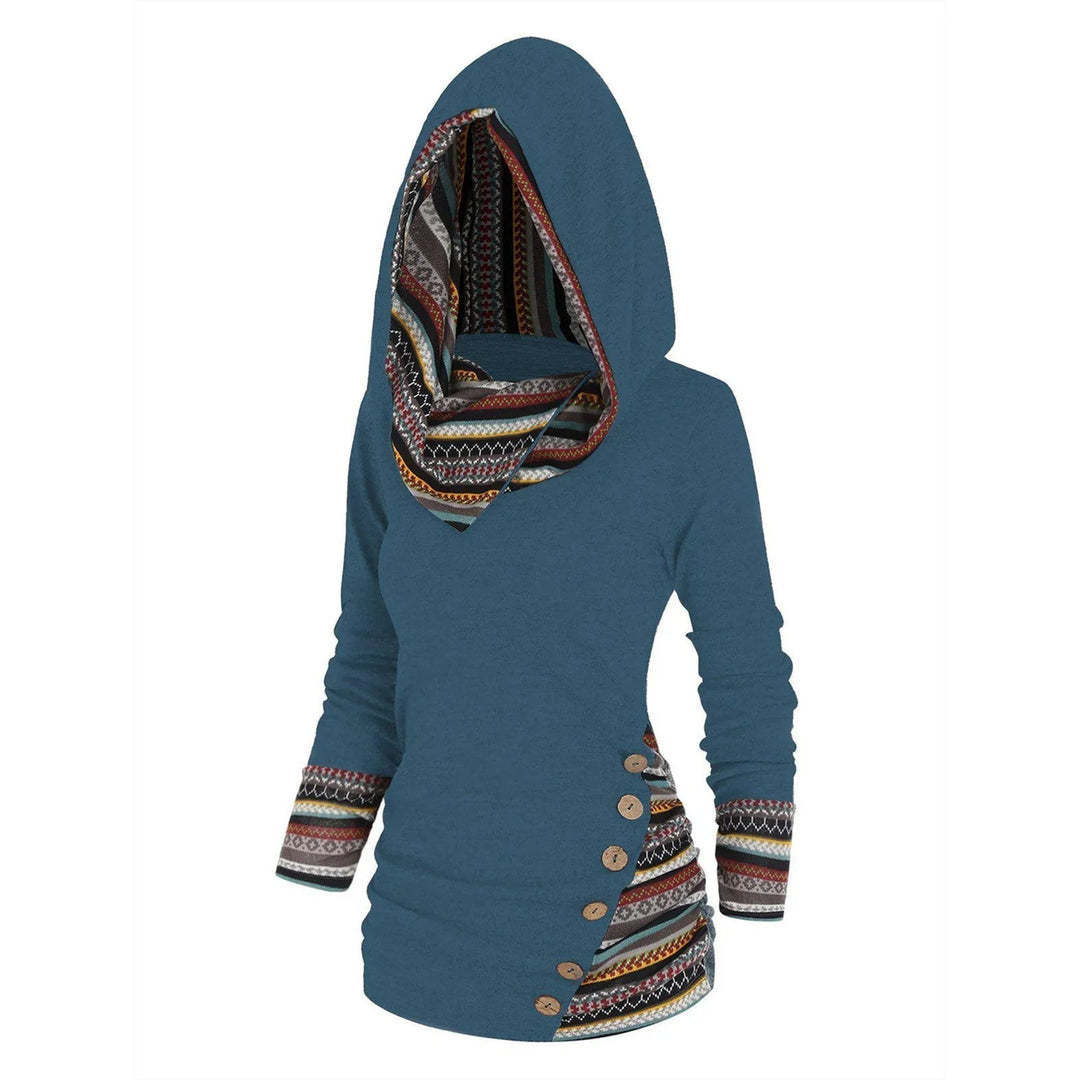 Adelheid™ | Lässiger Tribal-Hoodie