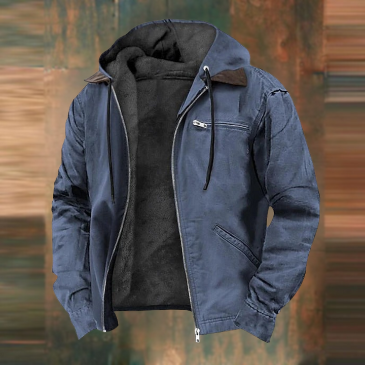 David | Jacke mit Reißverschluss und Kapuze