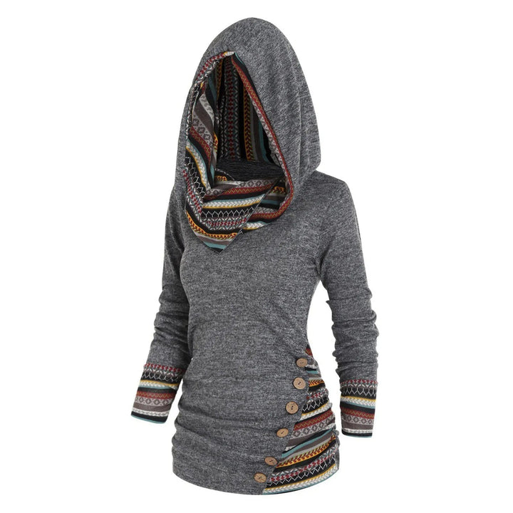 Adelheid™ | Lässiger Tribal-Hoodie