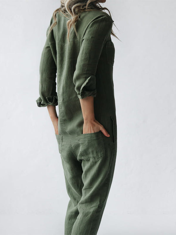 Heidi | Langärmeliger Jumpsuit