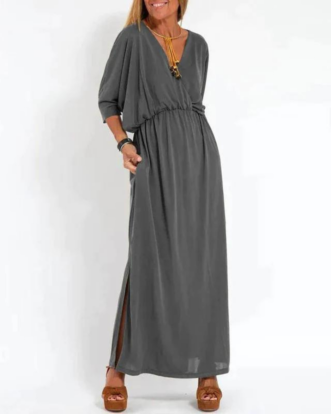Diana™ | Langes vintage Kleid