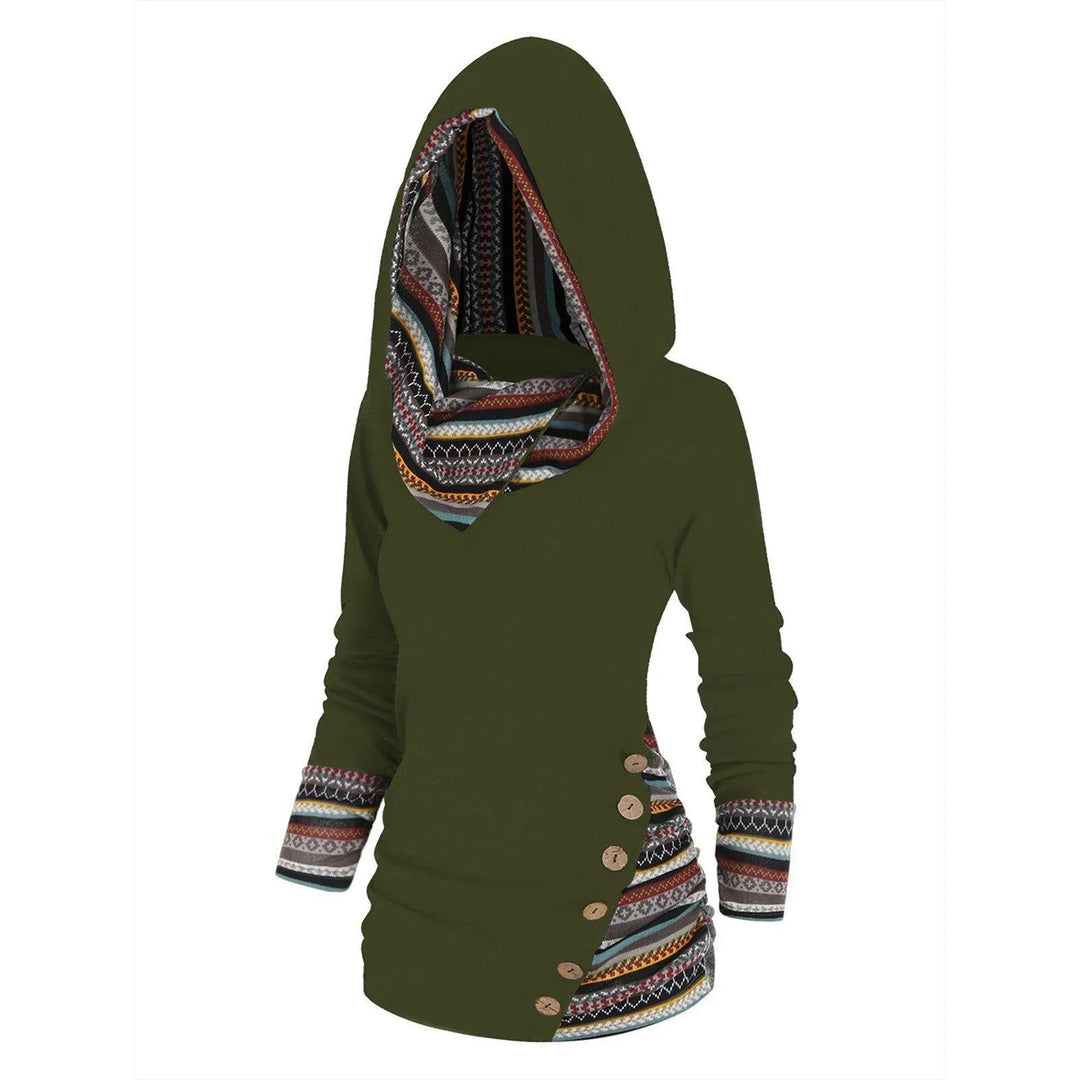 Adelheid™ | Lässiger Tribal-Hoodie