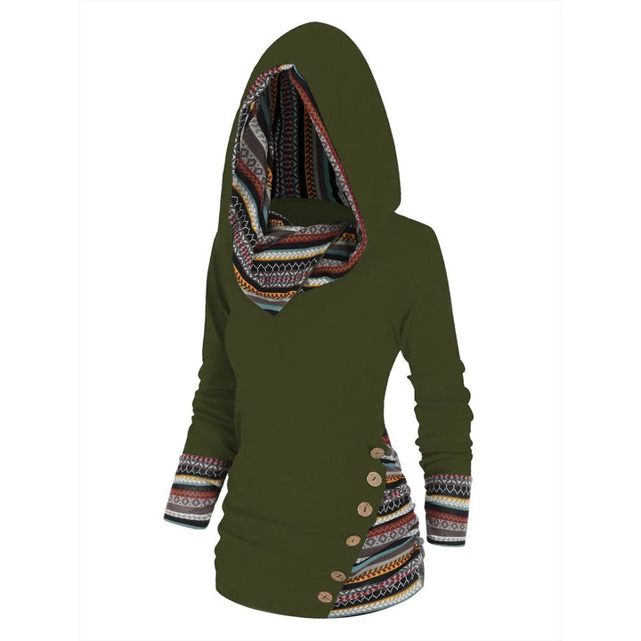 Adelheid™ | Lässiger Tribal-Hoodie
