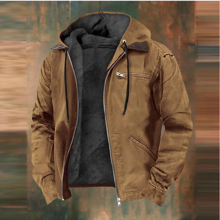 David | Jacke mit Reißverschluss und Kapuze