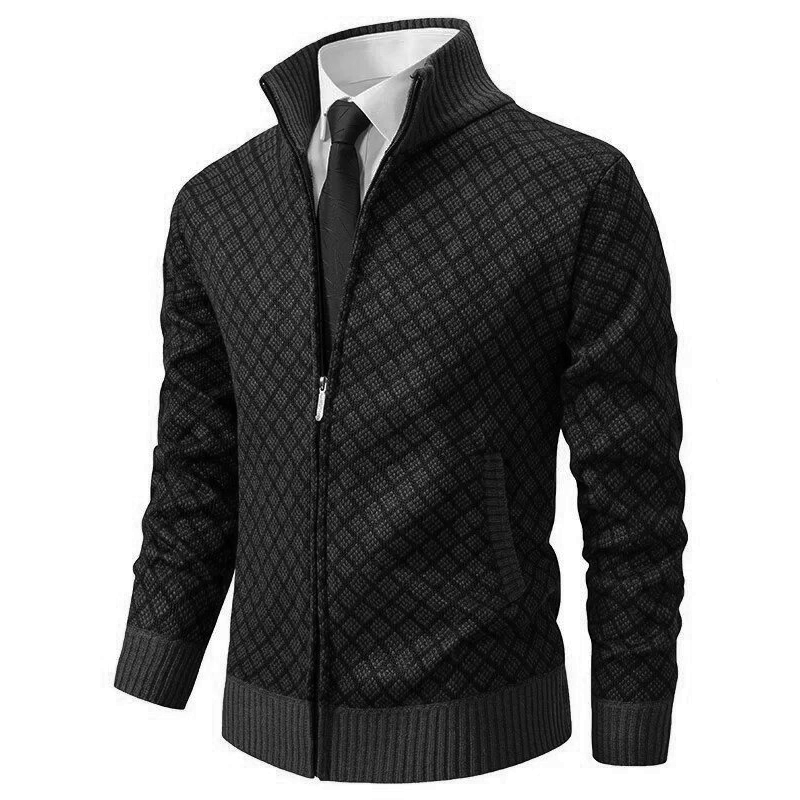 Kevin | Pullover mit Stehkragen