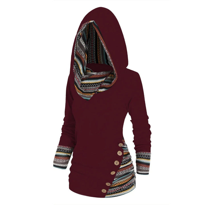 Adelheid™ | Lässiger Tribal-Hoodie
