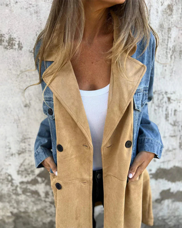 Oliviane™ | Damen-Denimmantel