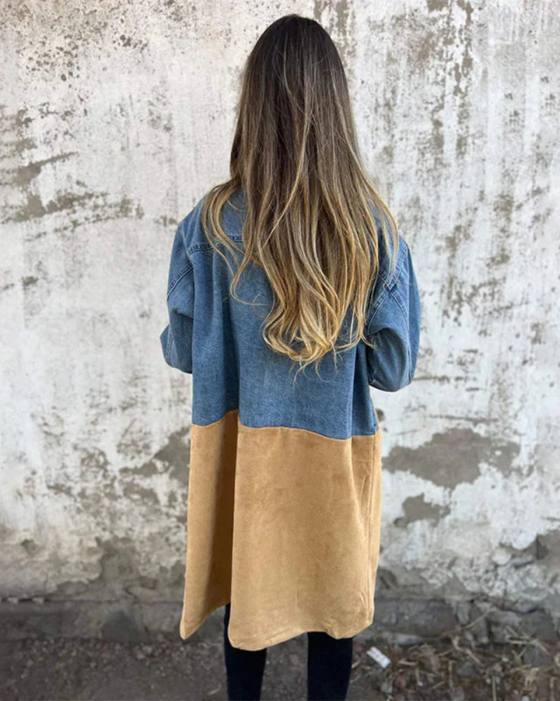 Oliviane™ | Damen-Denimmantel