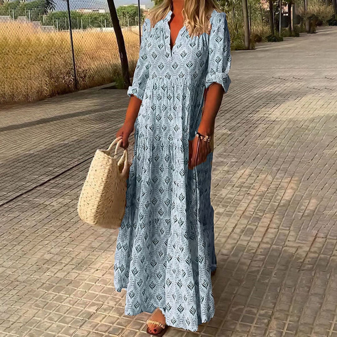 Carla™ | Boho-Maxikleid