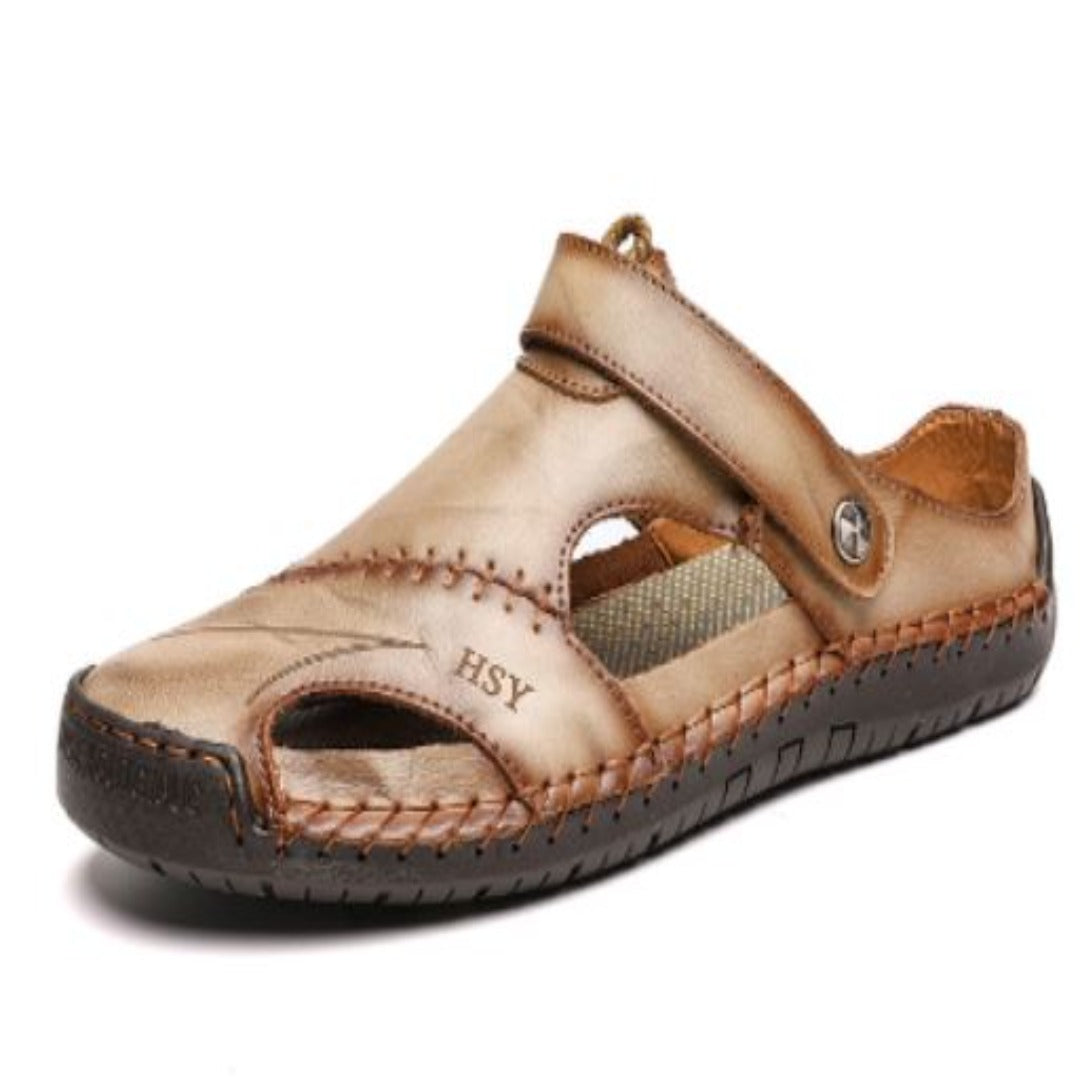 Gregor™ | Lässige Ledersandalen