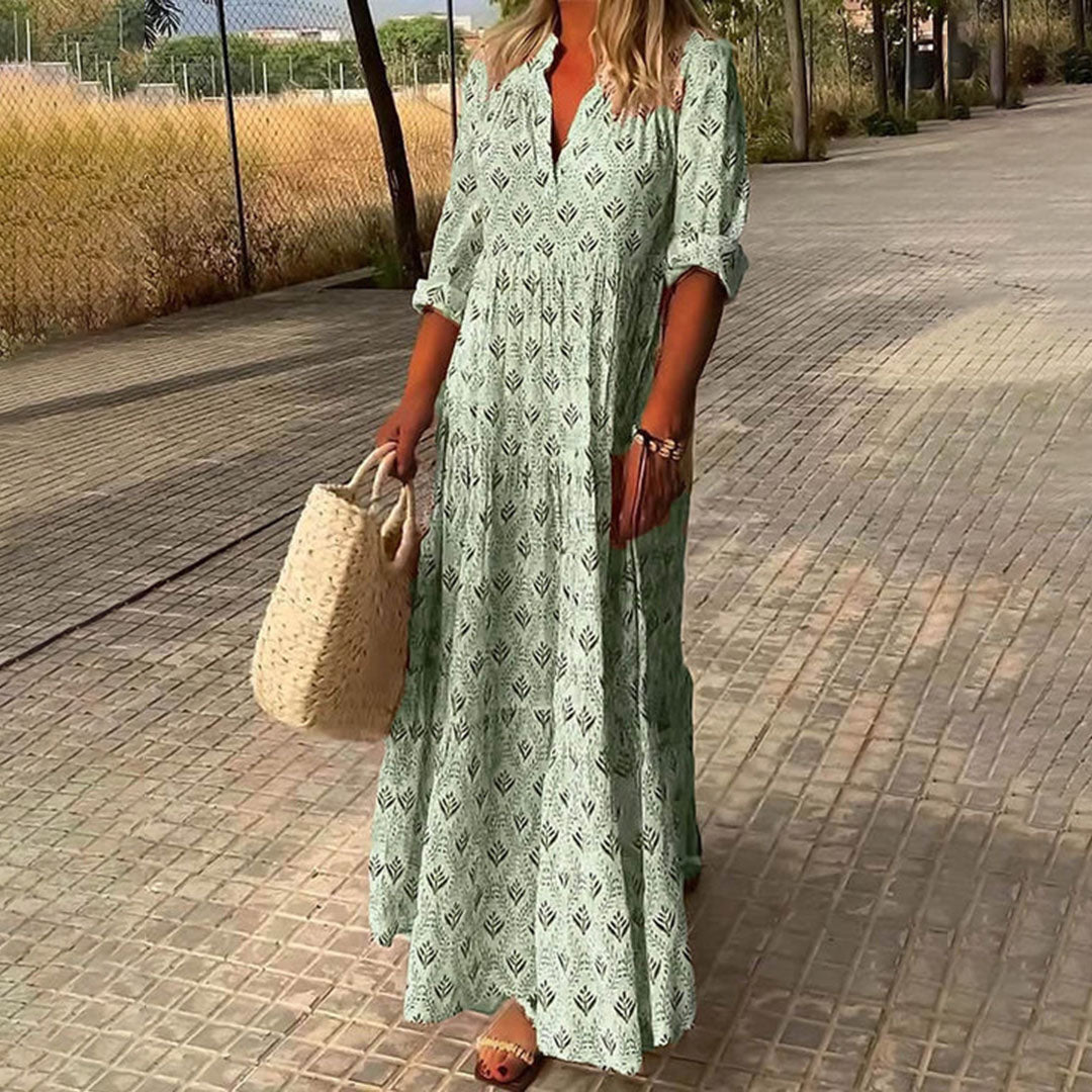 Carla™ | Boho-Maxikleid