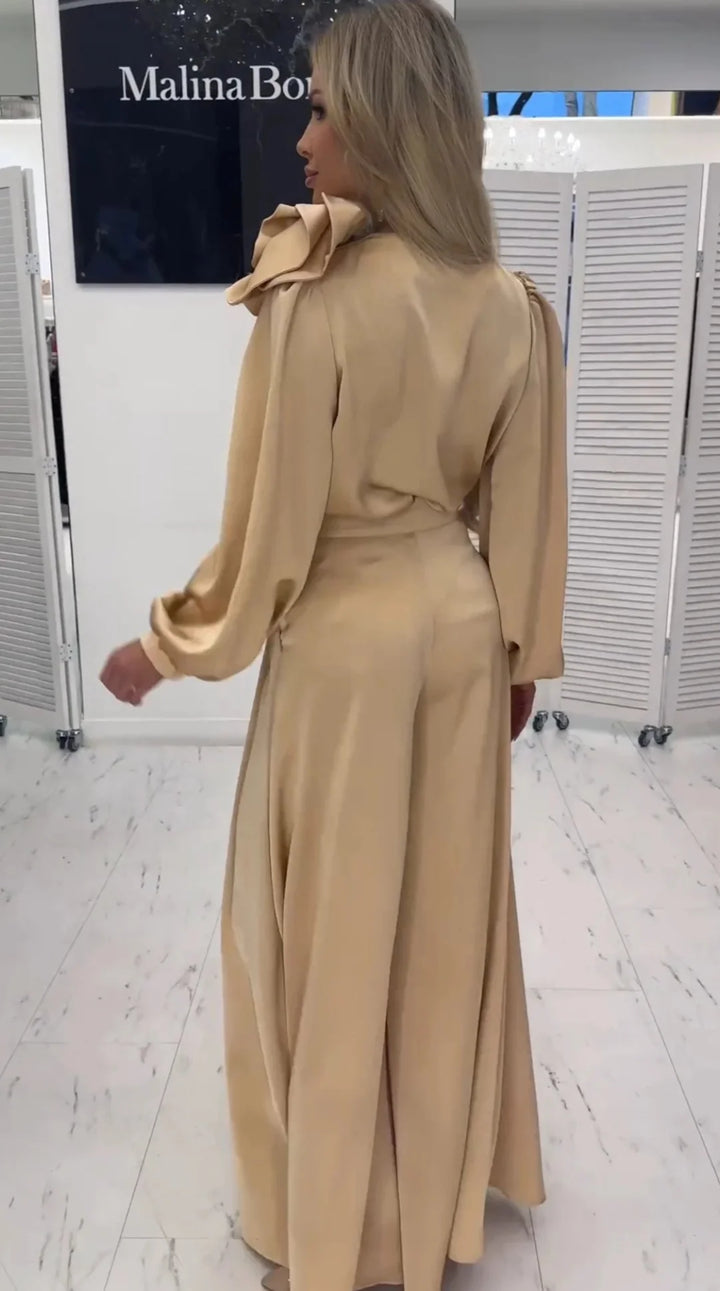 Larissa™ | Eleganter Overall mit Puffärmeln