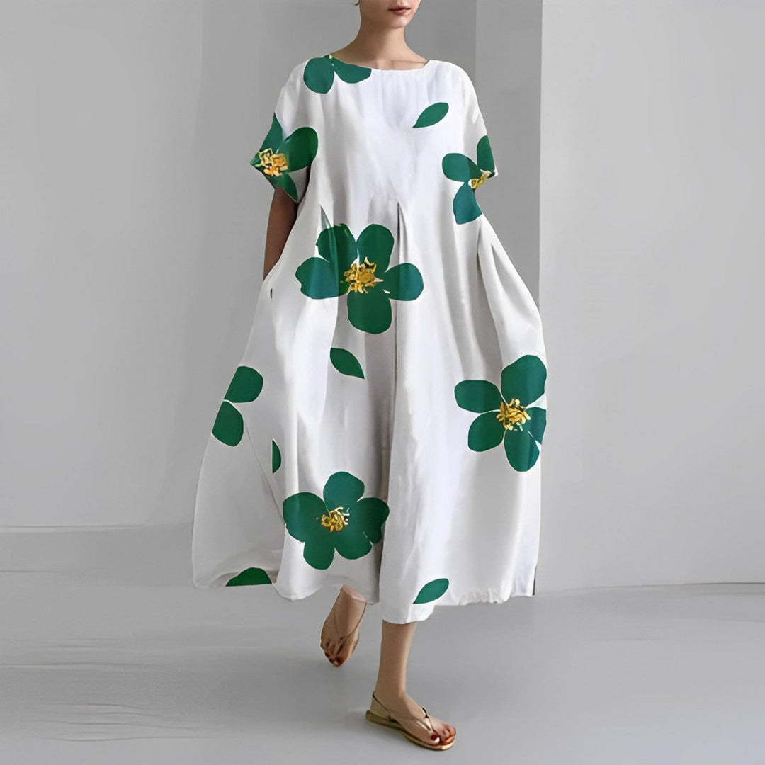 Hilda™ | Bohemien-Blumenkleid