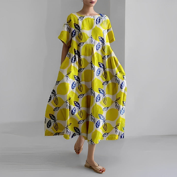 Hilda™ | Bohemien-Blumenkleid