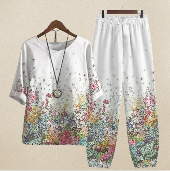 Debbie™ | Elegantes und bequemes Shirt- und Hosen-Set
