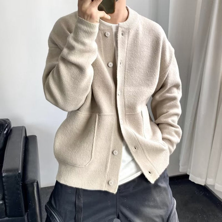Brock | Rundhals-Cardigan