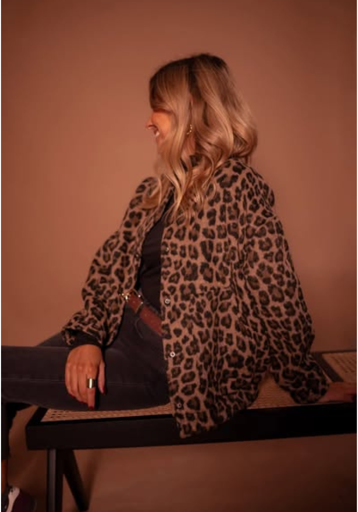 Mariella™ | Die Leopard-Bomberjacke