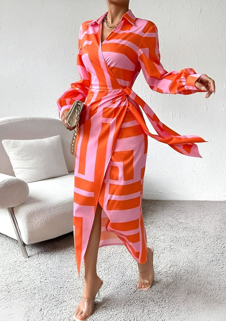 Margaret™ | Wickelkleid mit Print