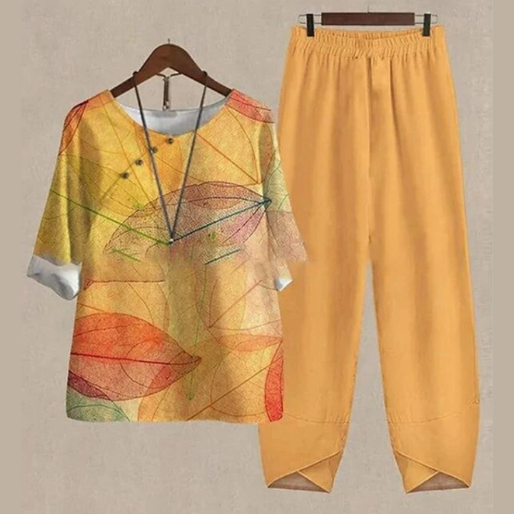 Debbie™ | Elegantes und bequemes Shirt- und Hosen-Set