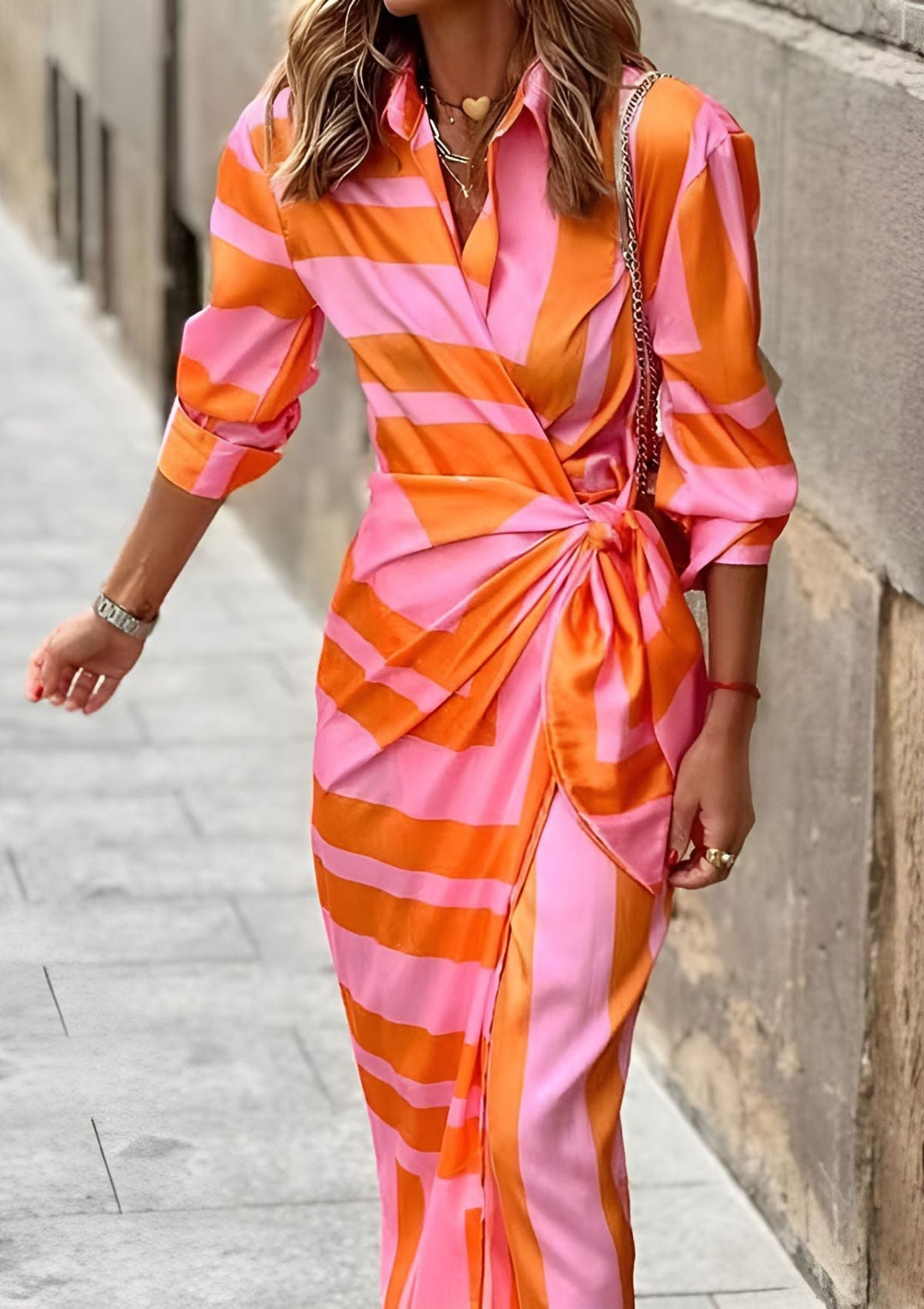 Margaret™ | Wickelkleid mit Print