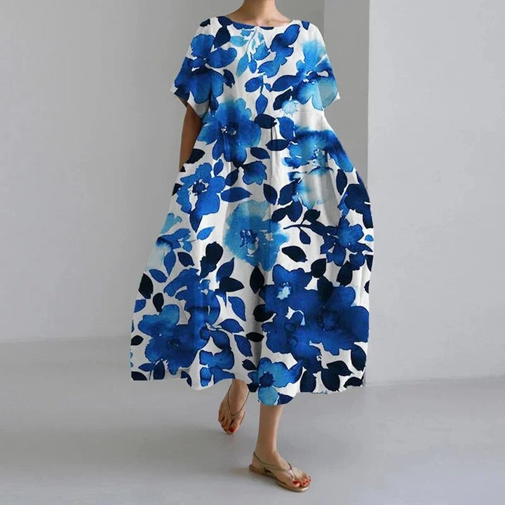 Hilda™ | Bohemien-Blumenkleid