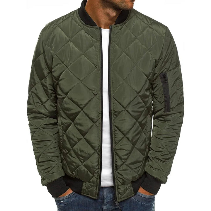 Elias™ | Stilvolle Jacke mit Rautenmuster