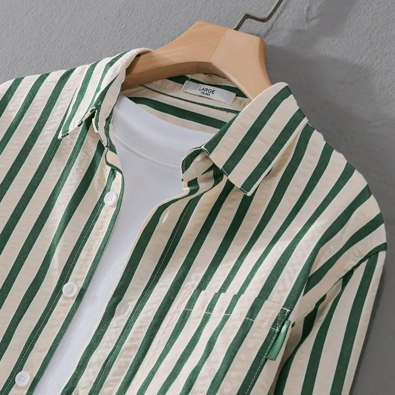 Oliver™ | Elegantes gestreiftes Hemd