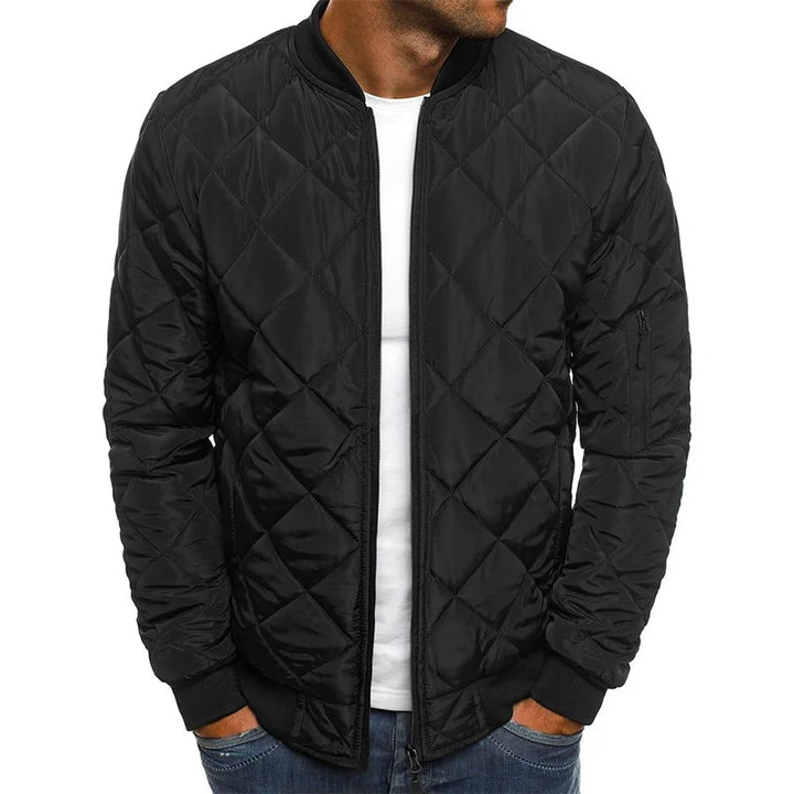 Elias™ | Stilvolle Jacke mit Rautenmuster