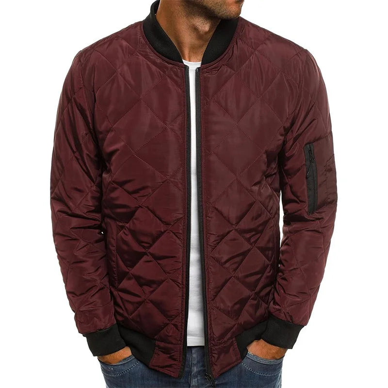 Elias™ | Stilvolle Jacke mit Rautenmuster