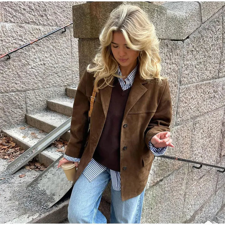 Anja | Jacke mit Taschen