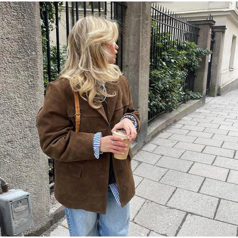 Anja | Jacke mit Taschen