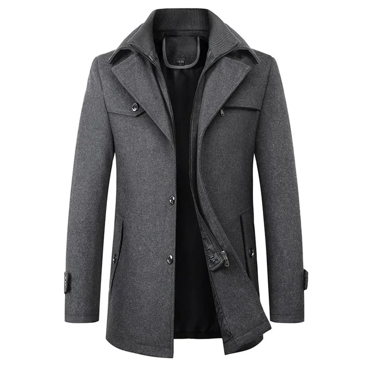 Stephon | Business Casual Verdickter Mantel