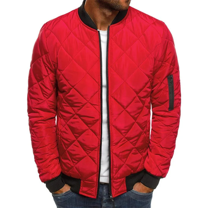 Elias™ | Stilvolle Jacke mit Rautenmuster