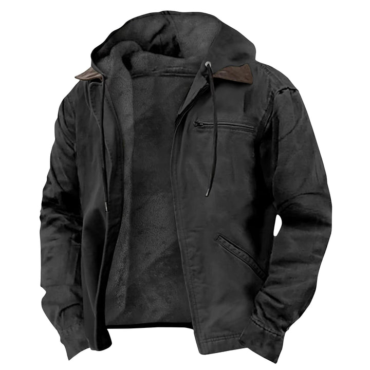 David | Jacke mit Reißverschluss und Kapuze
