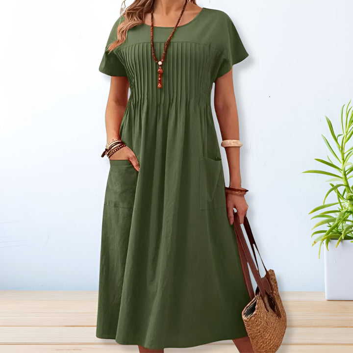 Aurelia™ | Elegantes Kleid mit Taschen