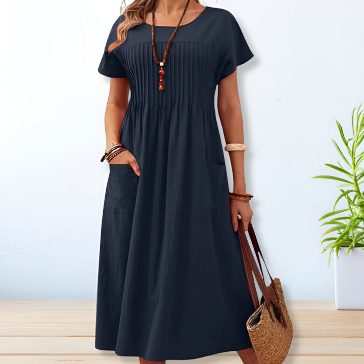 Aurelia™ | Elegantes Kleid mit Taschen