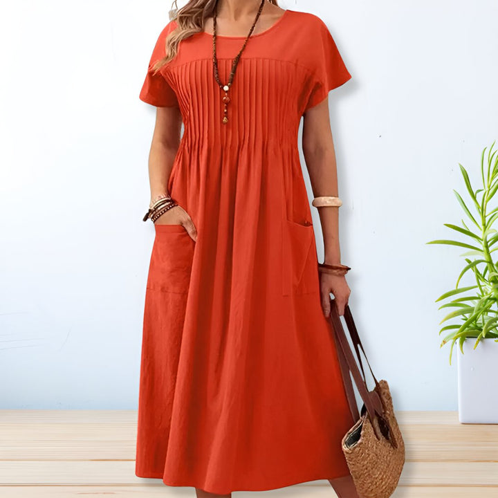 Aurelia™ | Elegantes Kleid mit Taschen