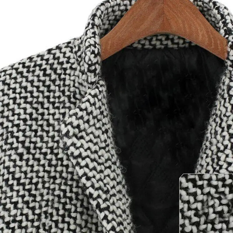 Claudia | Lange Jacke Mantel aus Wolle