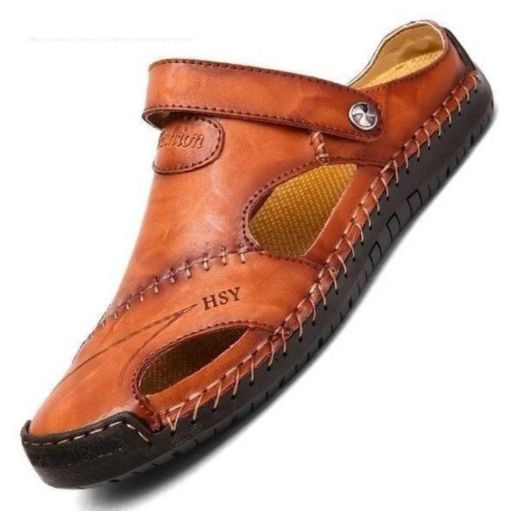 Gregor™ | Lässige Ledersandalen