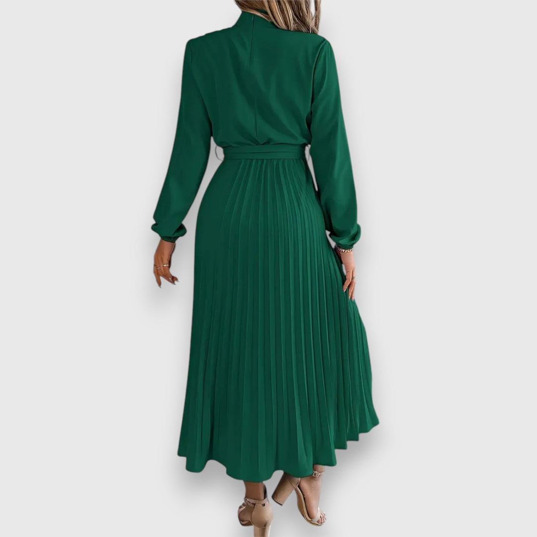 Vivienne™ | Plissee-Midikleid